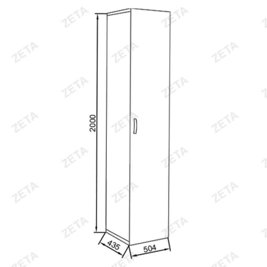 Шкаф гардеробный "КУЛ-804"