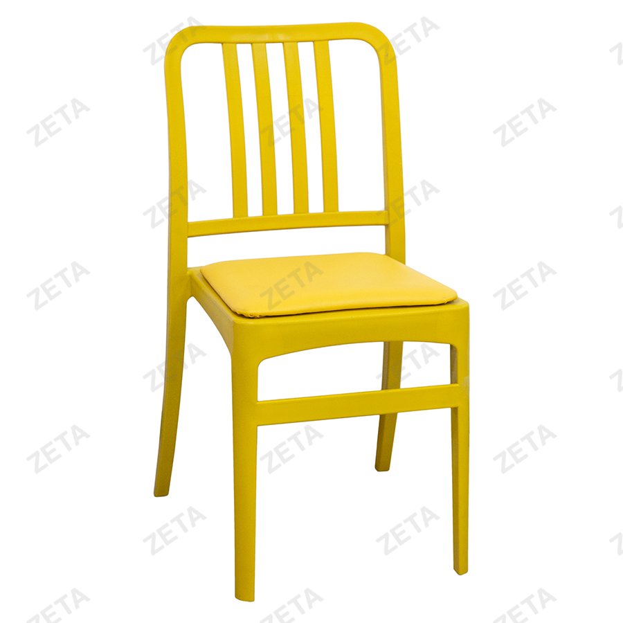 Стул пластиковый "Джеф" с мягким элементом (цветной) - изображение 1