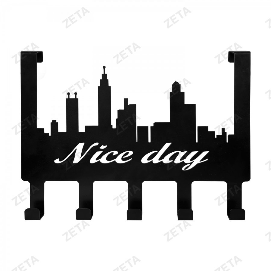 Крючок навесной, металлический "Nice day" - изображение 1