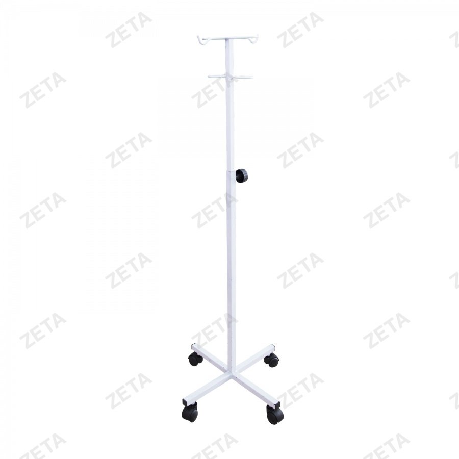 Штатив под капельницу (на колёсиках) 1200 мм. - изображение 1