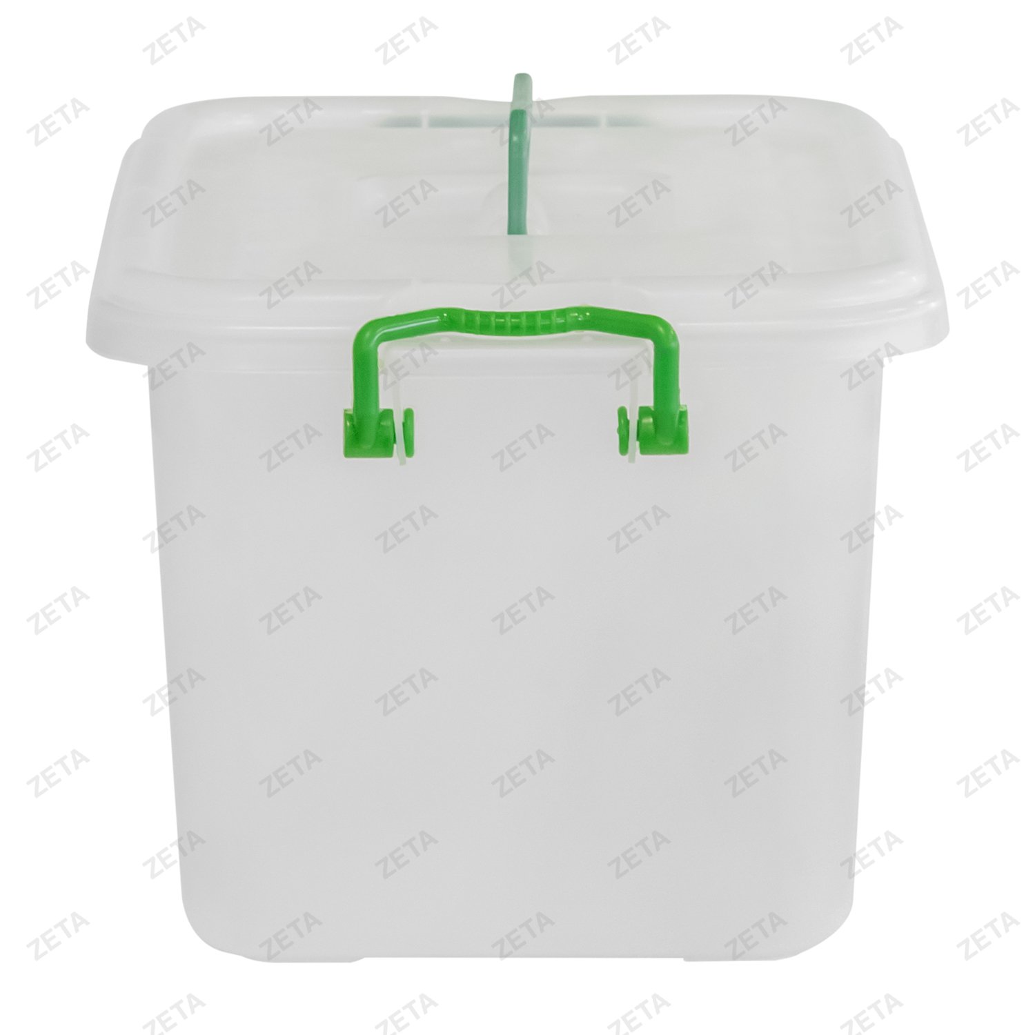 Контейнер пищевой прозрачный (16 л.) с крышкой