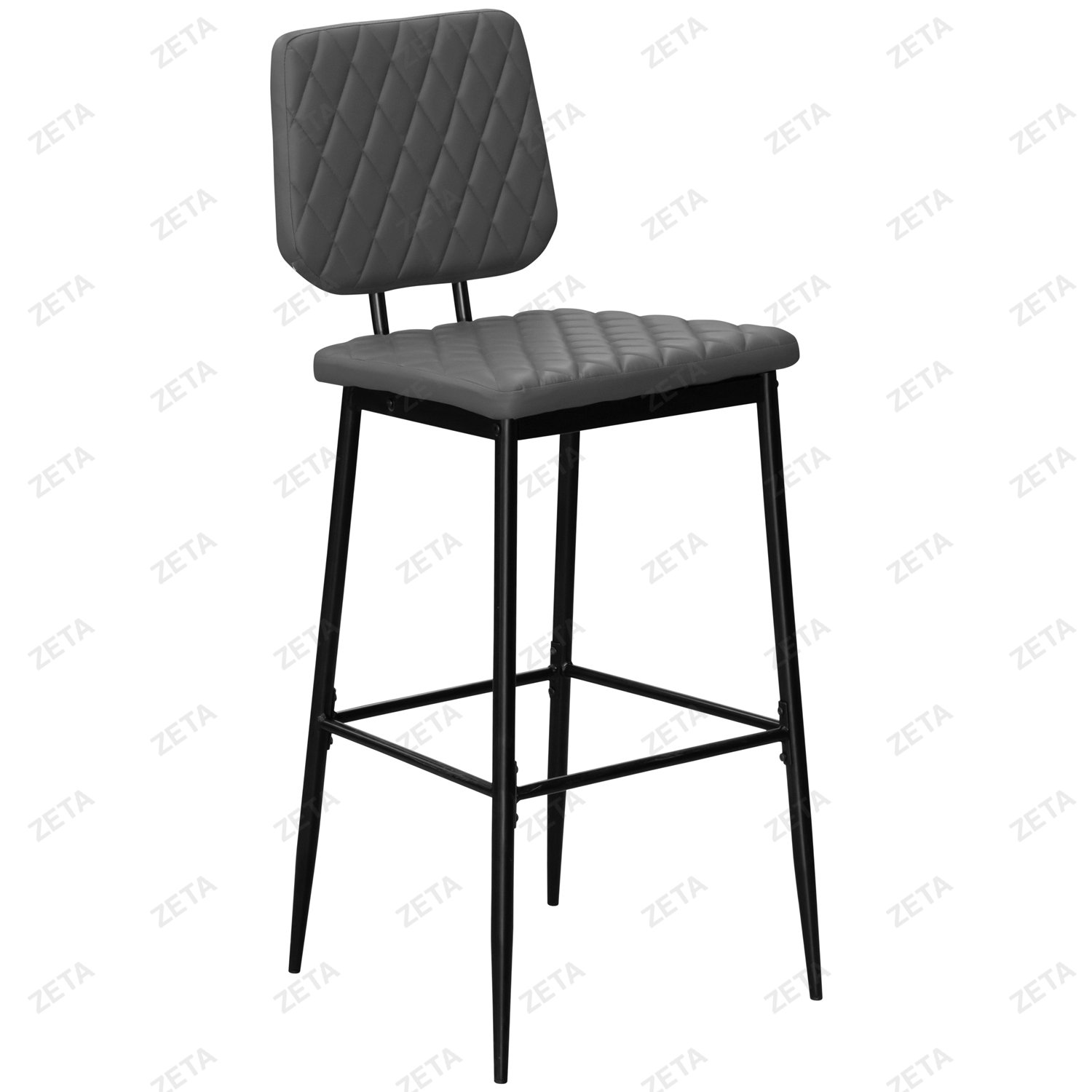 Стул барный №200516 (серый) (ВИ) - изображение 1