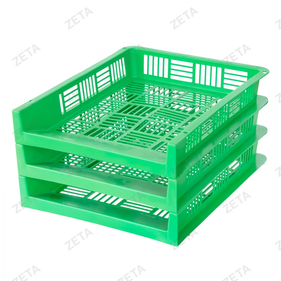 Подставка для бумаг, цветная (горизонтальная)