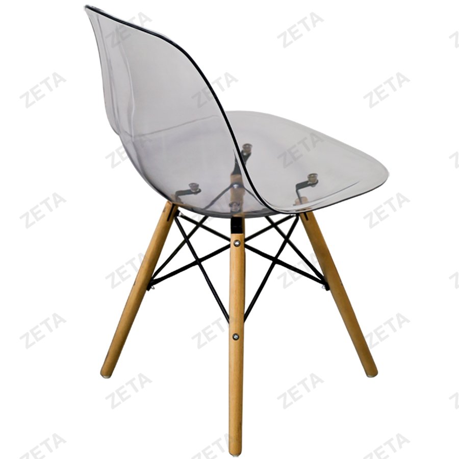 Стул пластиковый N02 (прозрачный) (ВИ)