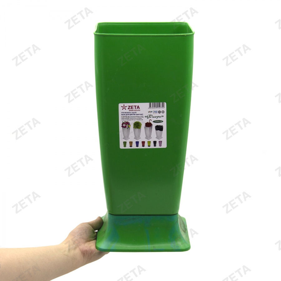 Ваза для цветов "Фиори" с поддоном м/п цвет.