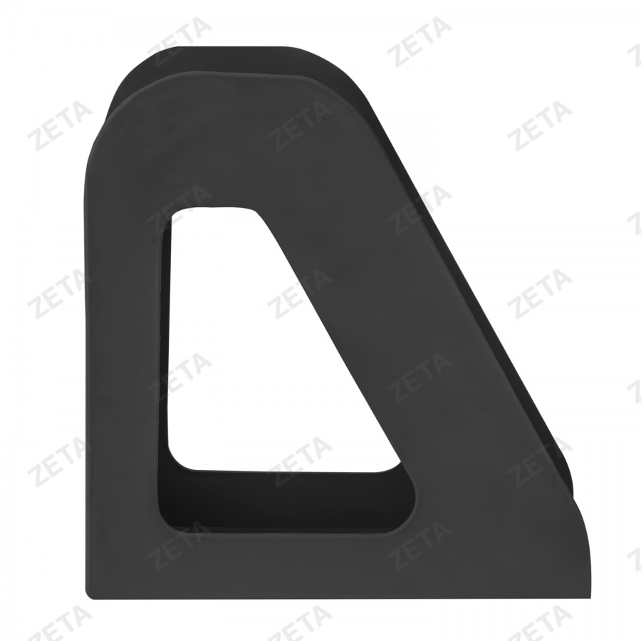 Подставка для бумаг (вертик., 1 секция) м/п черн.