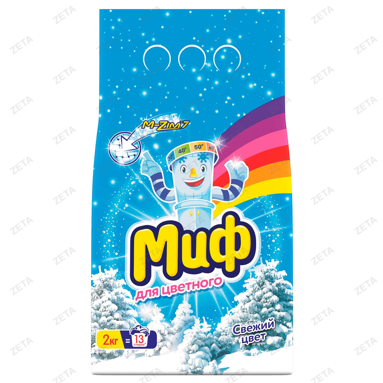 Стиральный порошок Миф Автомат 3в1 2 кг.