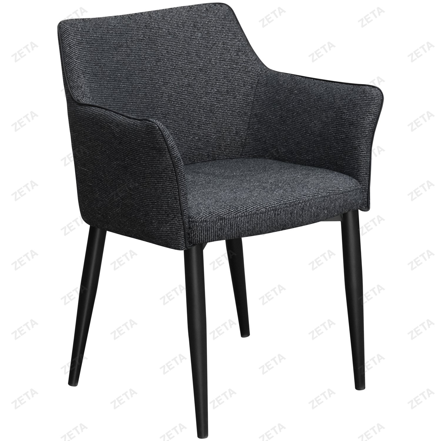 Стул DC-550 "Techno Fabric MJ23377-3" (серо-графитовый) (ВИ) - изображение 1