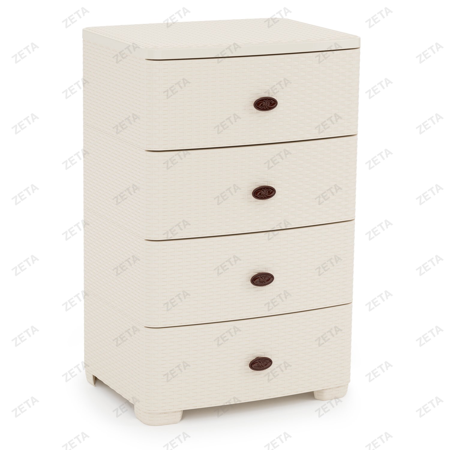 Комод 4-х секционный "Плетенка"