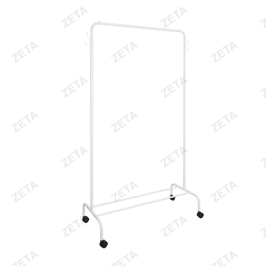 Вешалка гардеробная "Радуга 2" на колёсах (цвет на выбор) - изображение 1