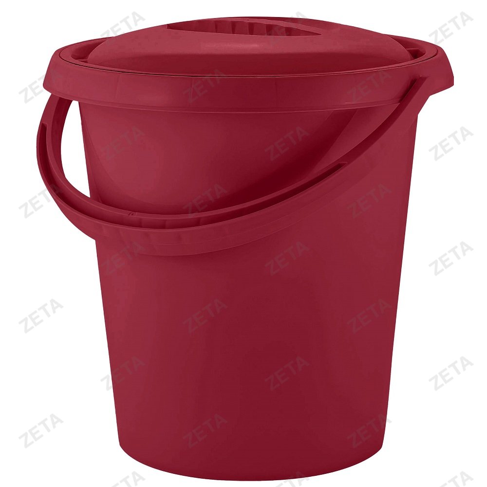 Ведро 12 л. с крышкой Rock'n'Roll