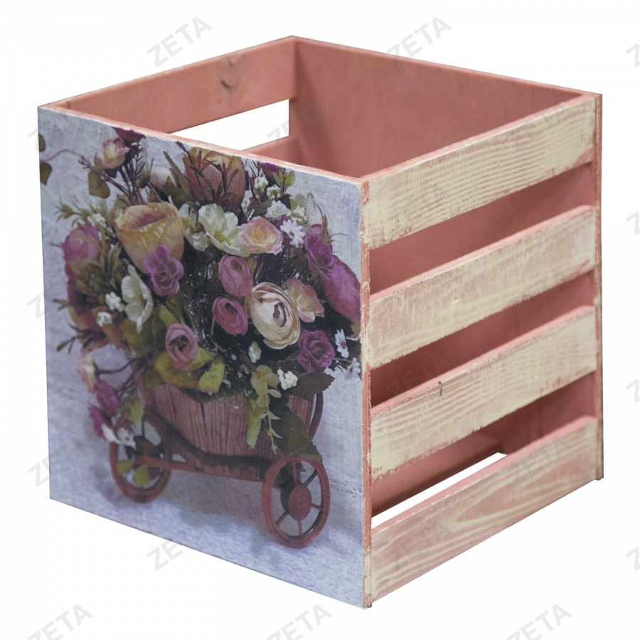 Декоративный ящик из фанеры D16 (с элементом декора)