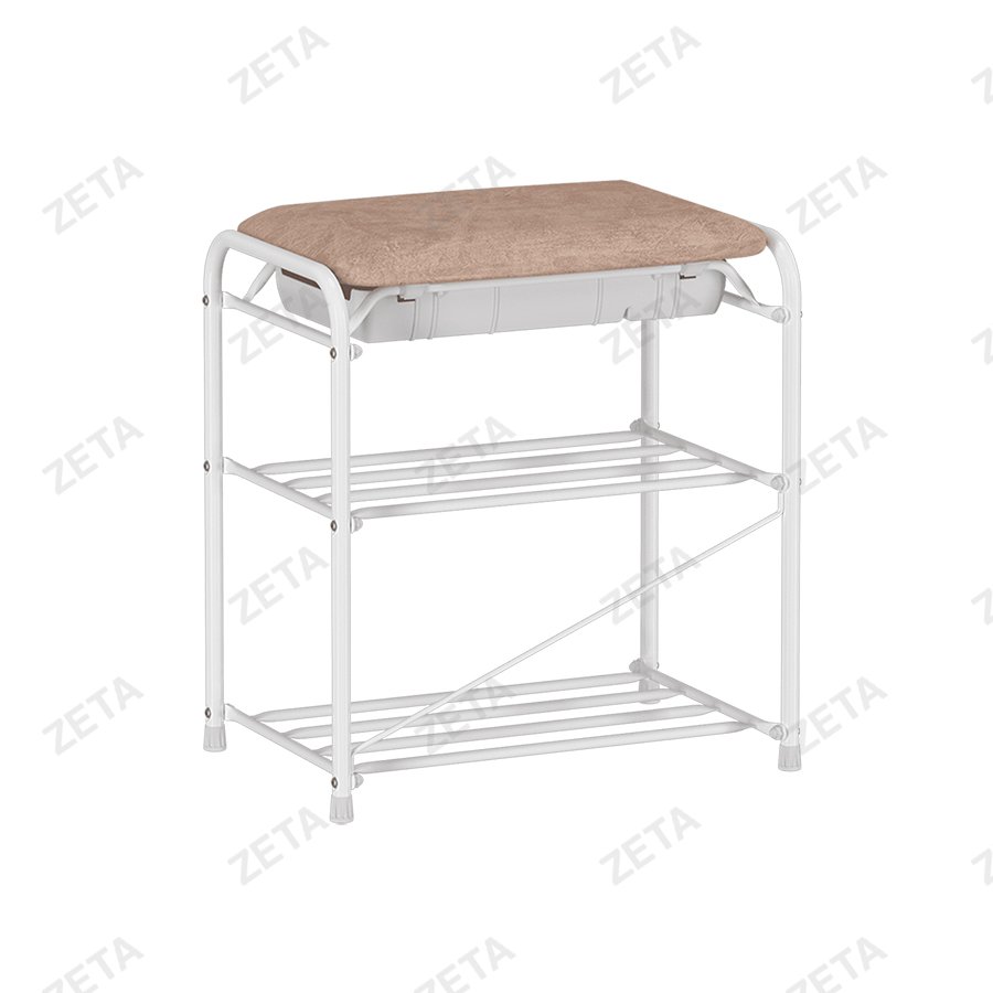 Подставка для обуви "Альфа 13" с сиденьем и ящиком (цвет на выбор)