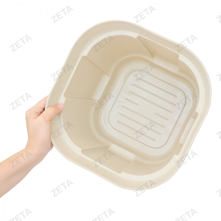 Горшок квадратный, цветной "Б" (29 см)