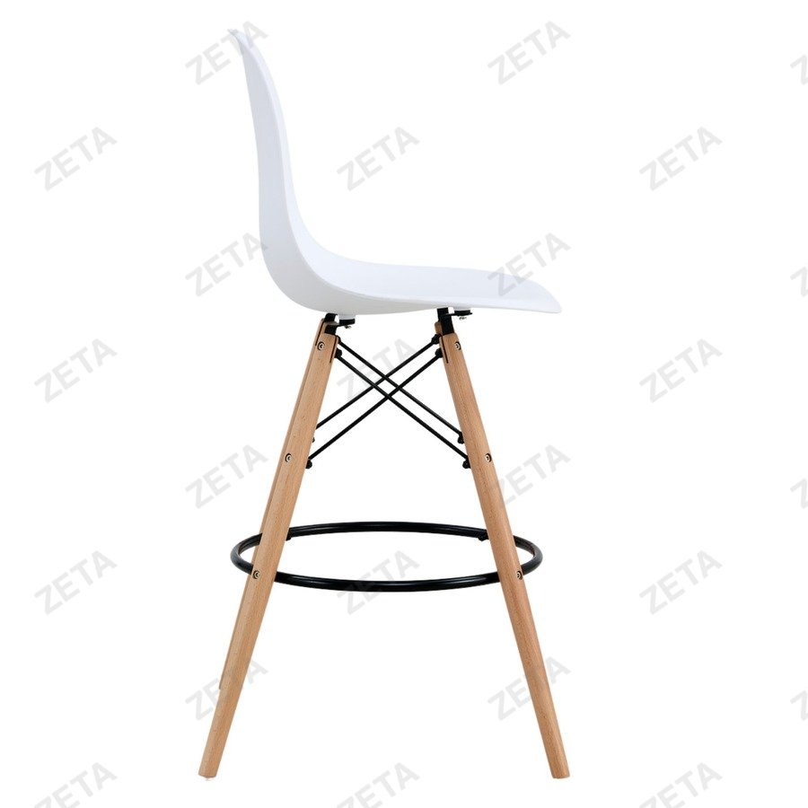 Стул барный №C72 белый (ВИ)