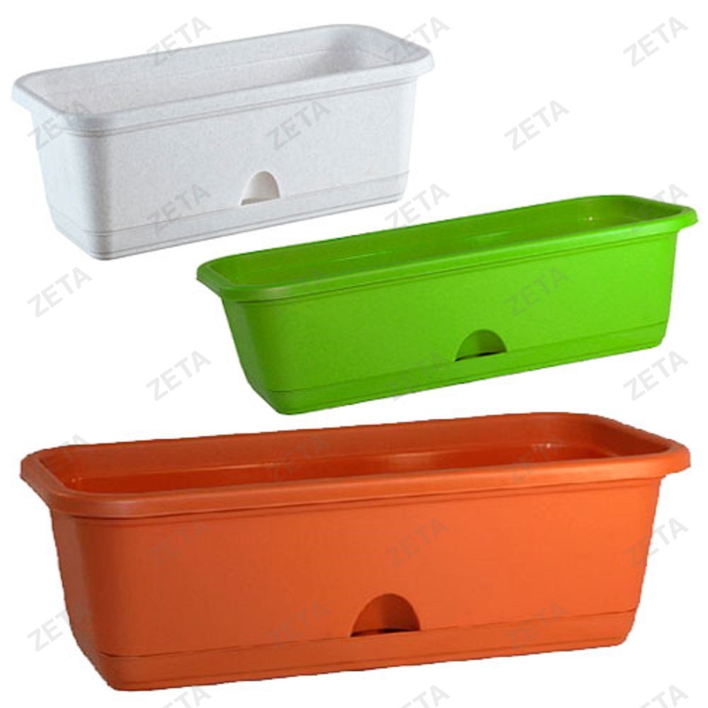 Балконный ящик 800 мм. с поддоном № М 3222