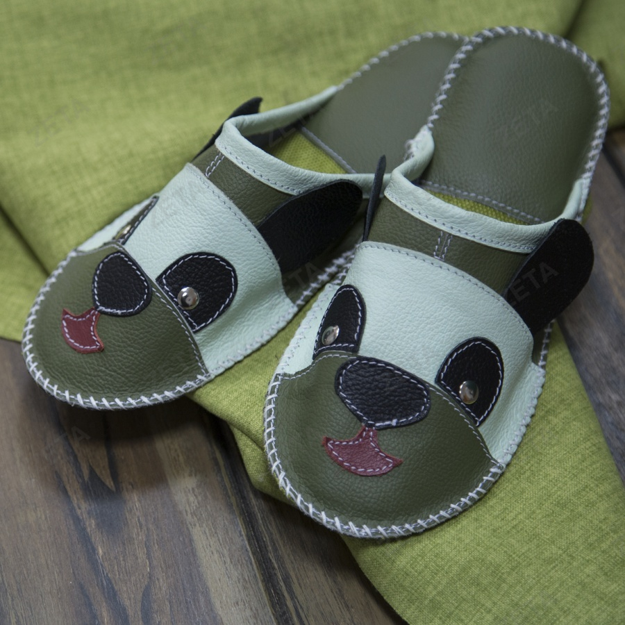 Тапочки детские закрытые (с апликацией) - изображение 1