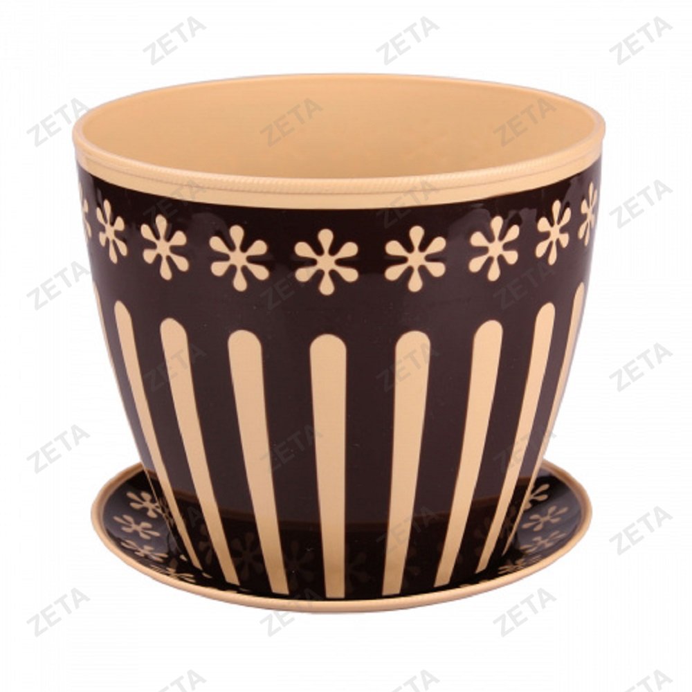 Горшок цветочный 3,4 л. "Валенсия"