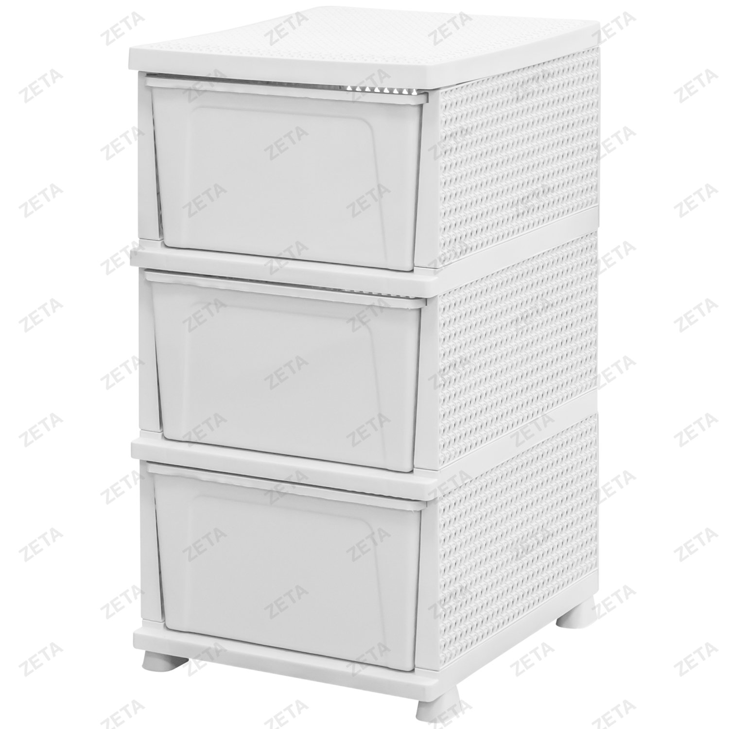 Комод 3-х секционный (белый) (Urgut-Уз)