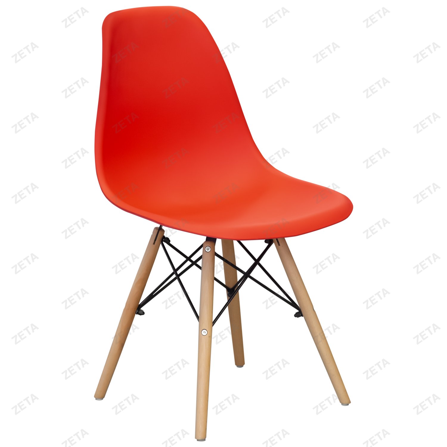 Стул пластиковый "C06" (красный)