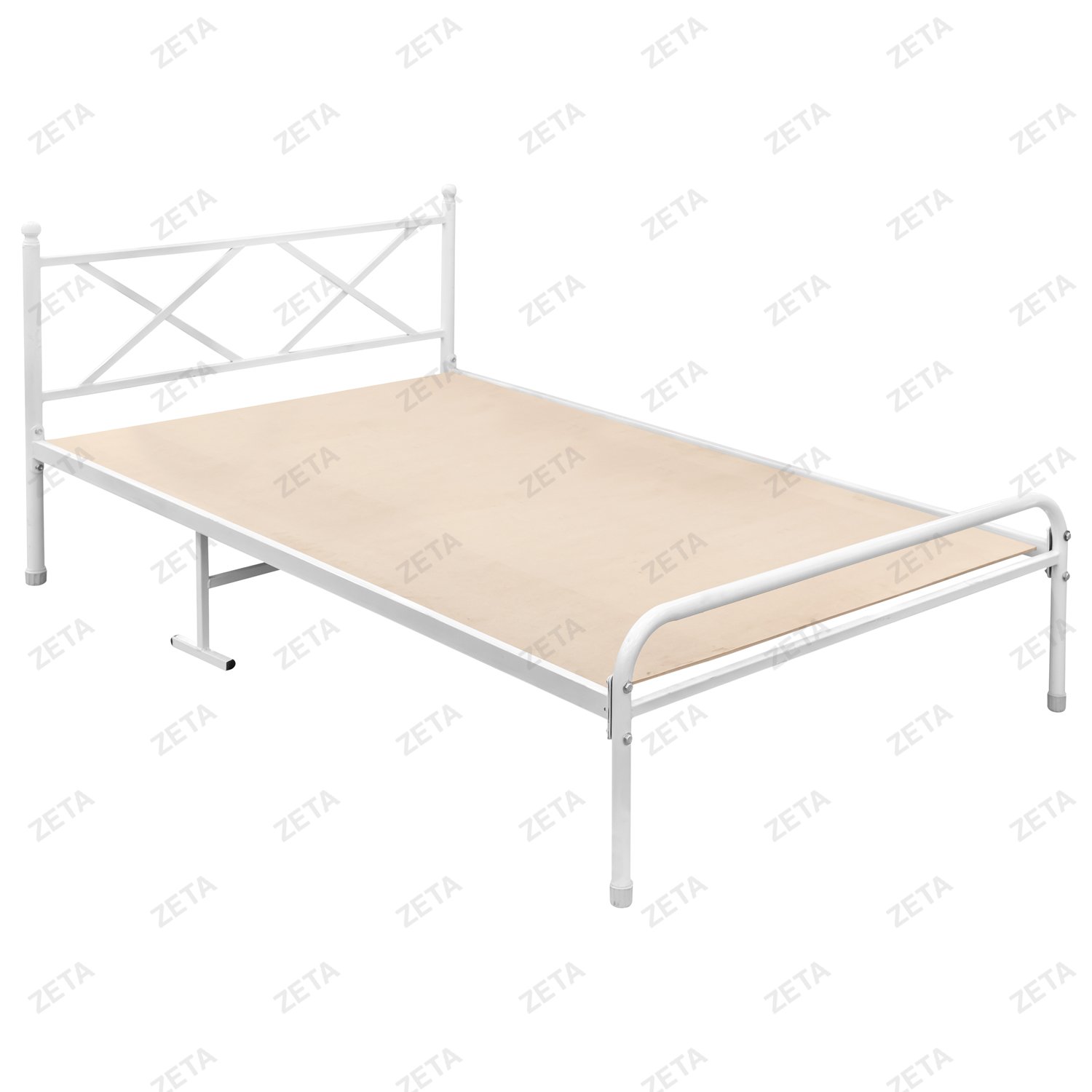 Кровать "Мари" (1,5 спальная) (с одной спинкой, без матраца)