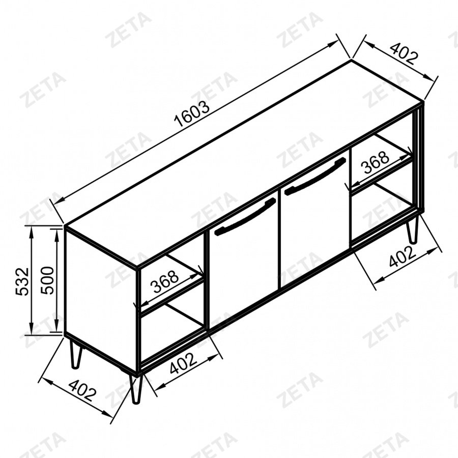 Тумба под ТВ "Осло"