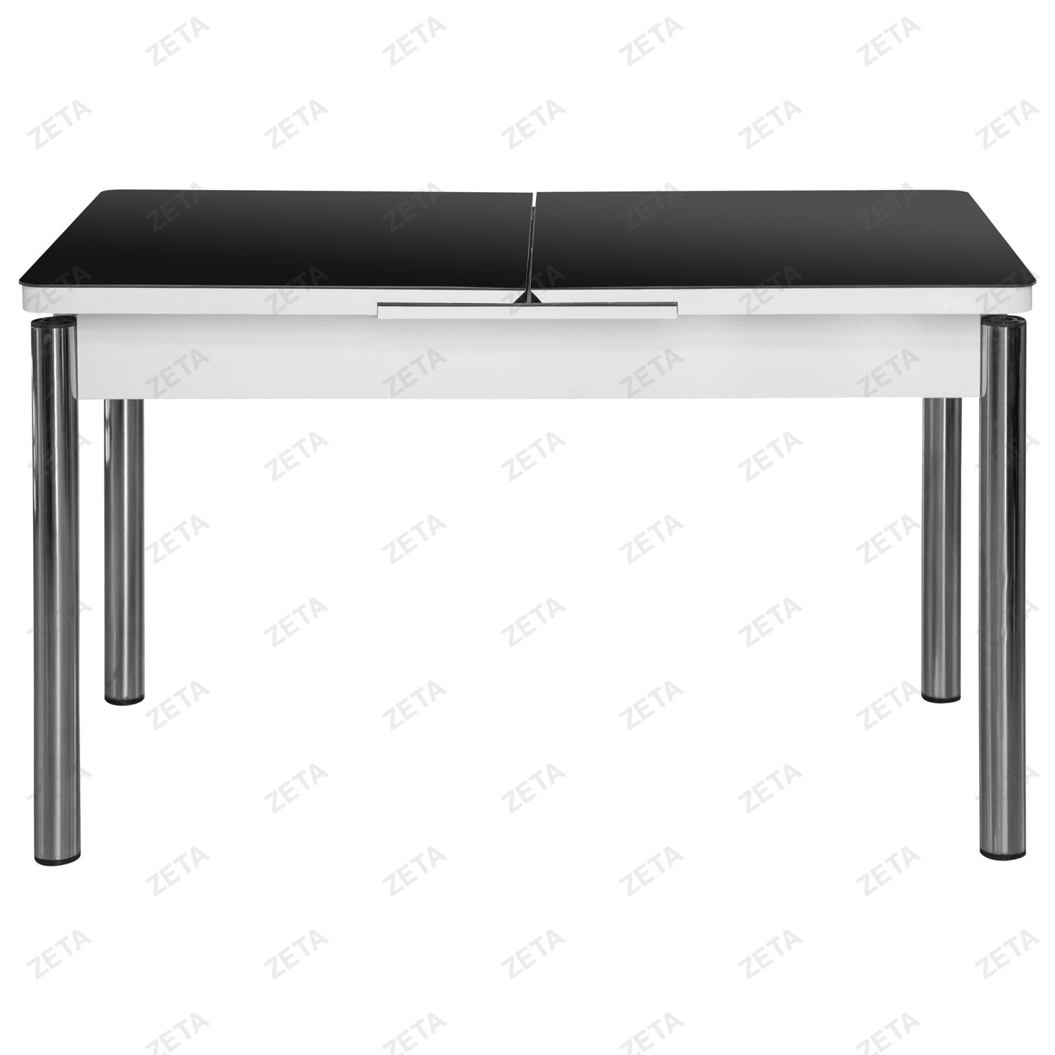 Столовый комплект №624: стол + 6 стульев (чёрный) (Турция)