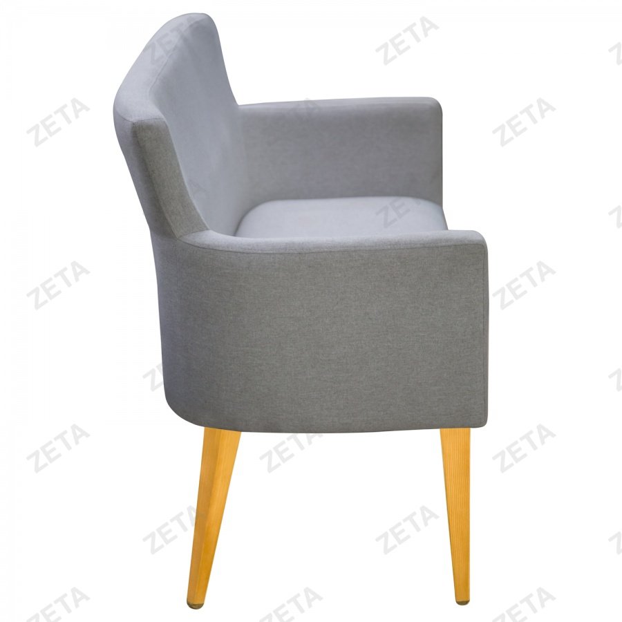 Кресло 2-х местное "Нико" (под дерево) 1220*580*880 мм.