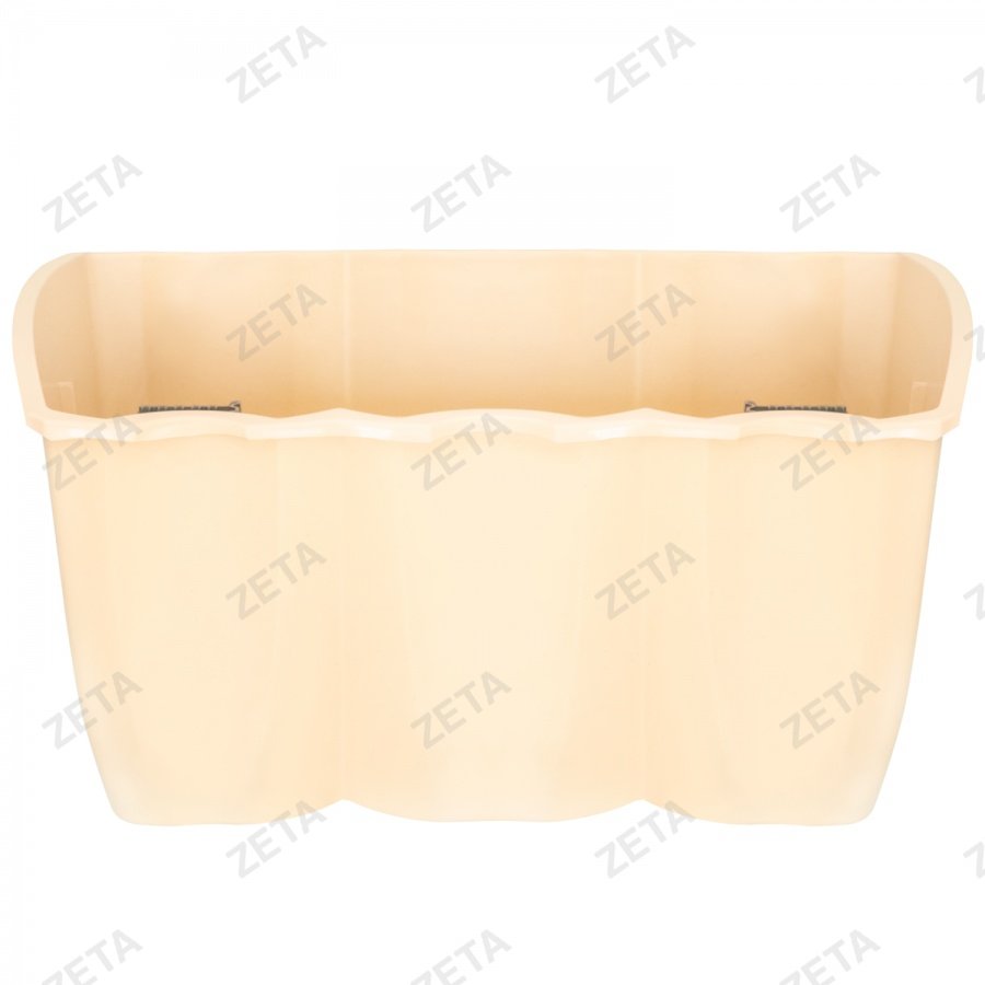 Горшок для цветов балконный с фиксаторами (40 см.)