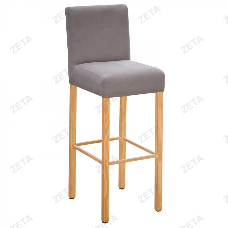 Стул Стэн барный цв.каркас (эф.дер. Орех)