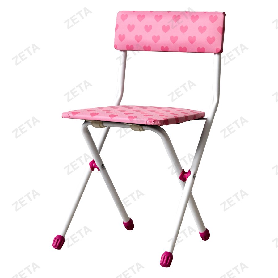 Стул детский складной №СТУ3/1 (розовый) (Ижевск-РФ)