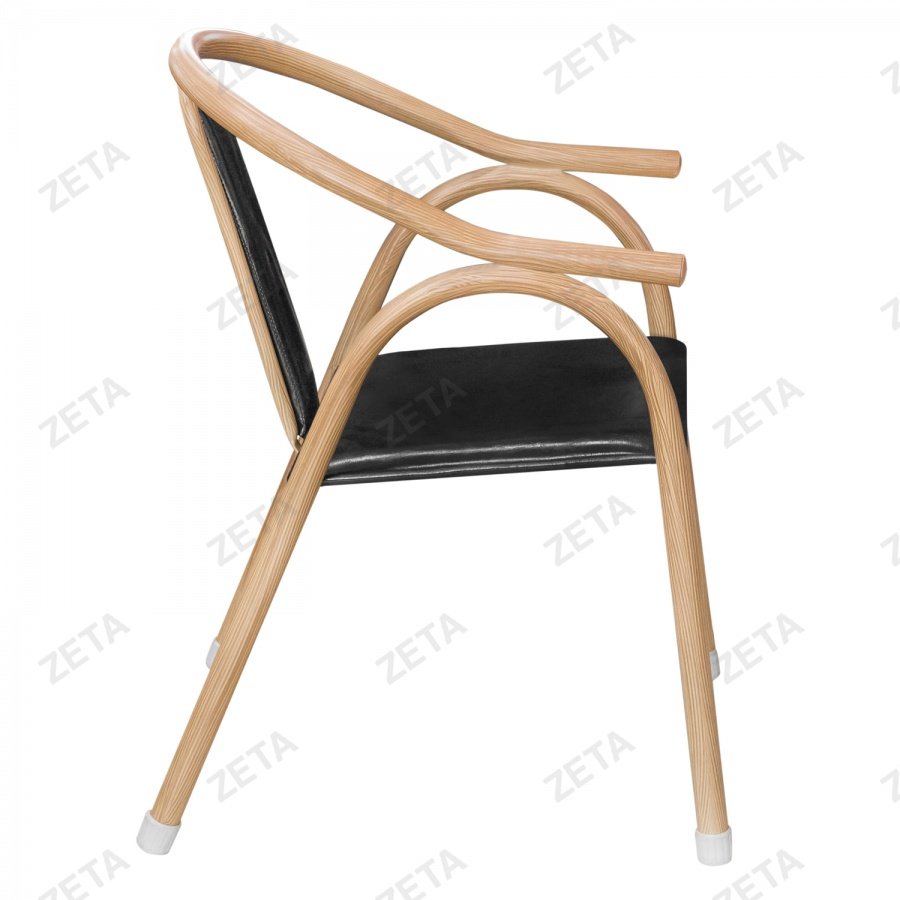 Стул "Прага" покраска под дерево (2 мягких элемента)