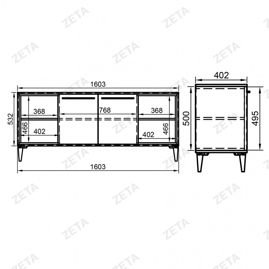 Тумба под ТВ "Осло"