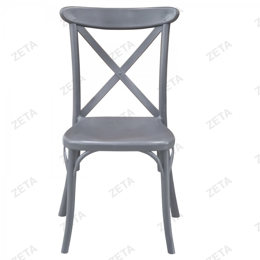 Стул пластиковый "Кантри" (серый)