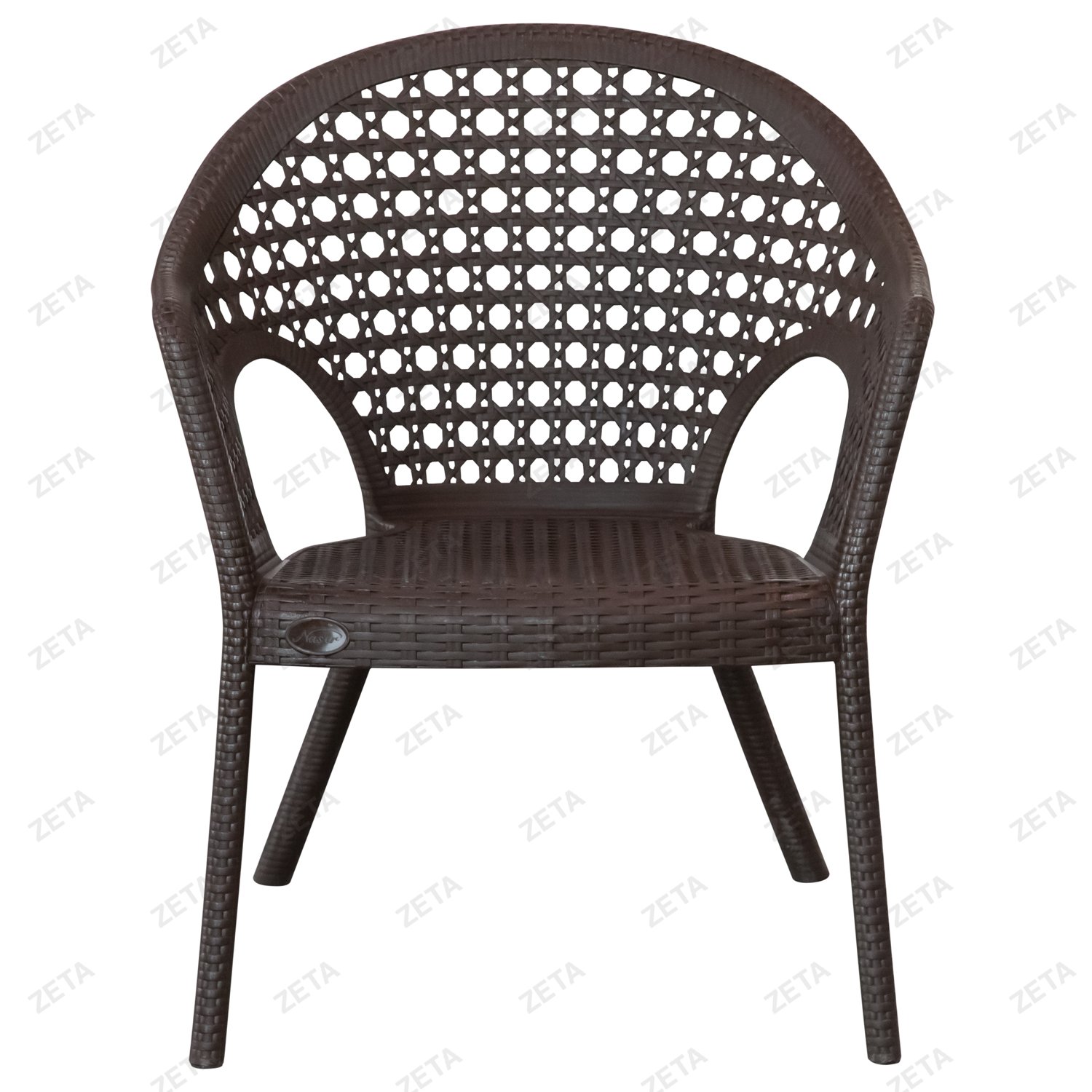 Стул (695*640*850 мм) Naser №999 (коричневый) (И)