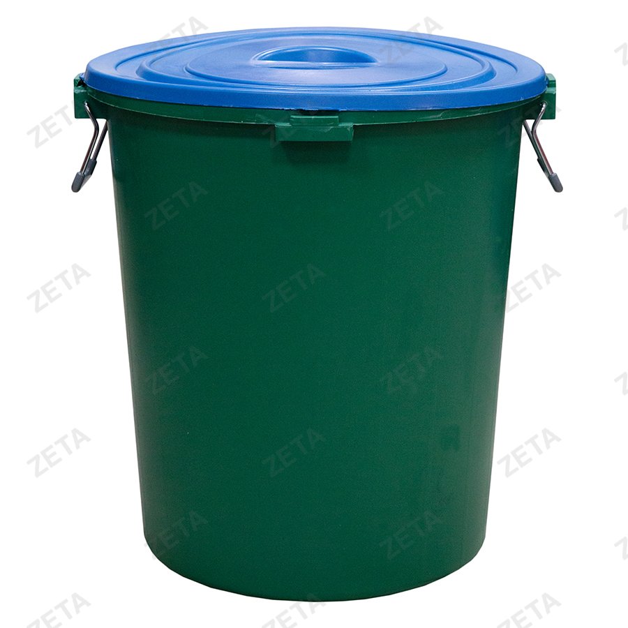 Мусорный бак с крышкой, пищевой (90 л.)