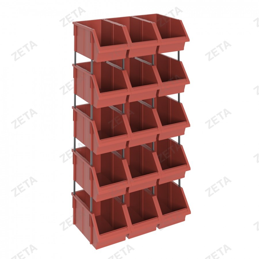 Контейнер для инструментов, цветной "С-055" (средний)