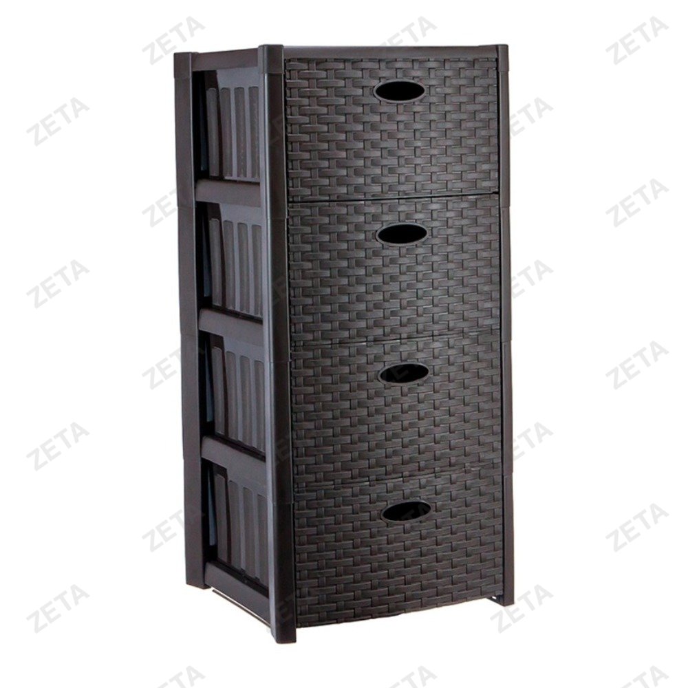 Комод 4 секции "Стиль ротанг" №М 2736