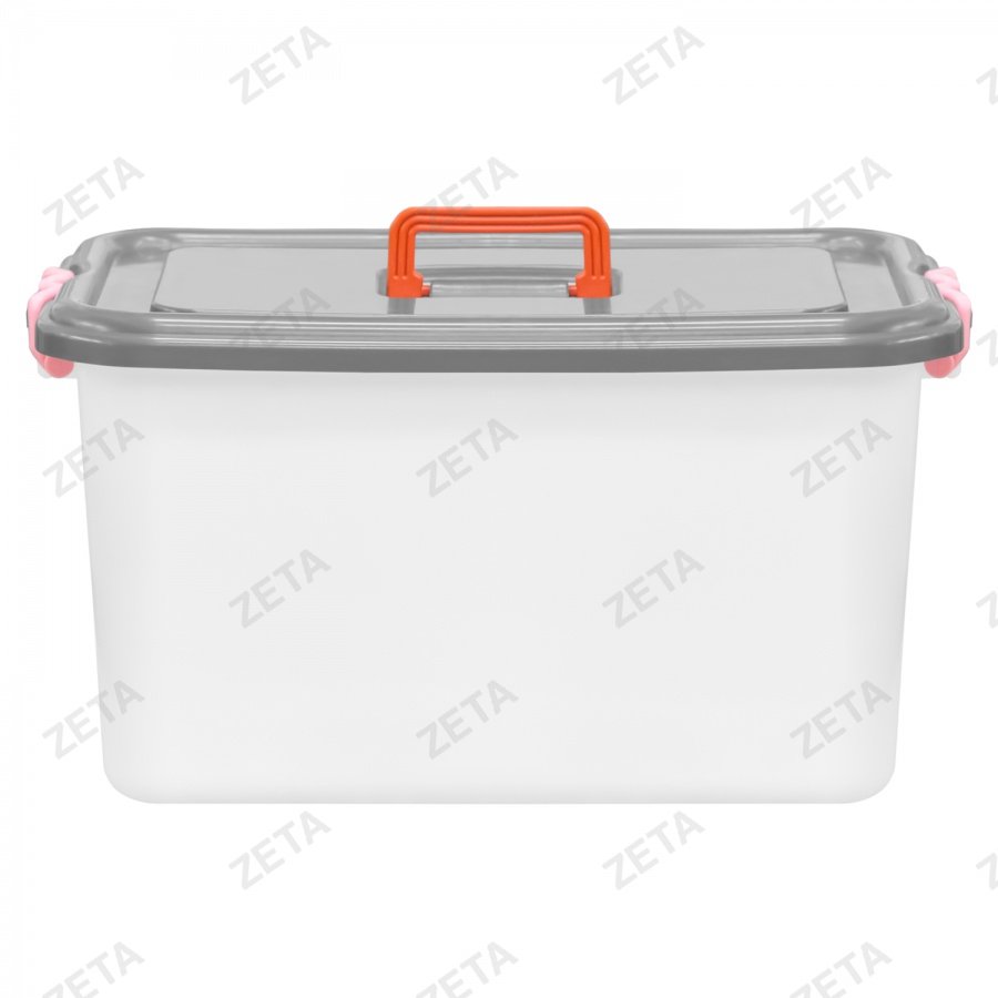 Контейнер с крышкой, белый (27 л.)