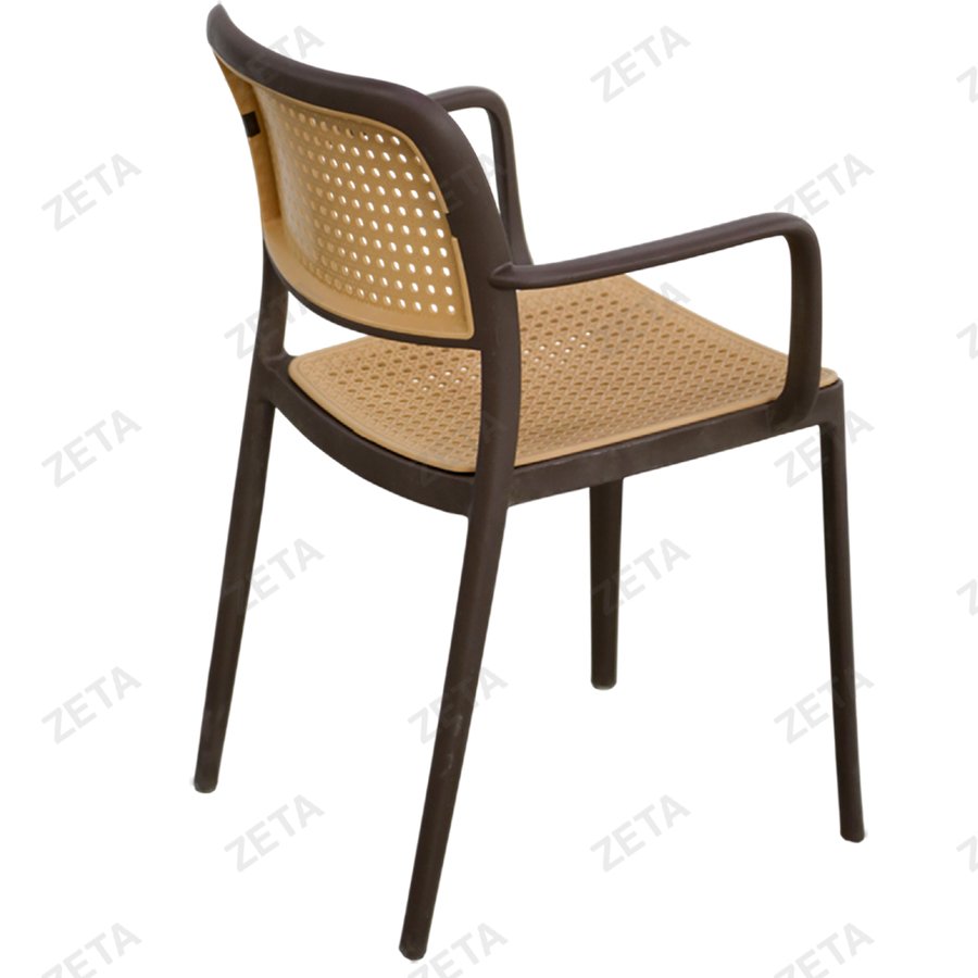 Стул THDC682 (коричнево-бежевый) (ВИ)