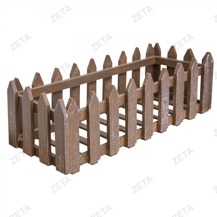 Декоративный ящик для цветов "Забор" - изображение 1