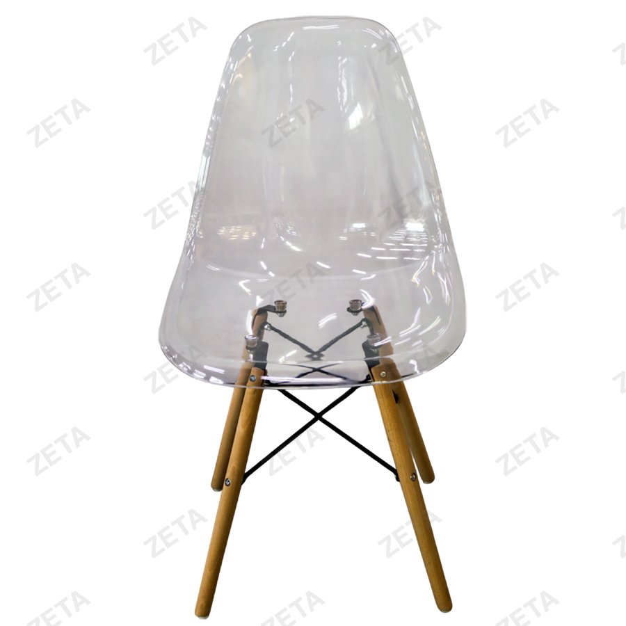 Стул пластиковый N02 (прозрачный) (ВИ)