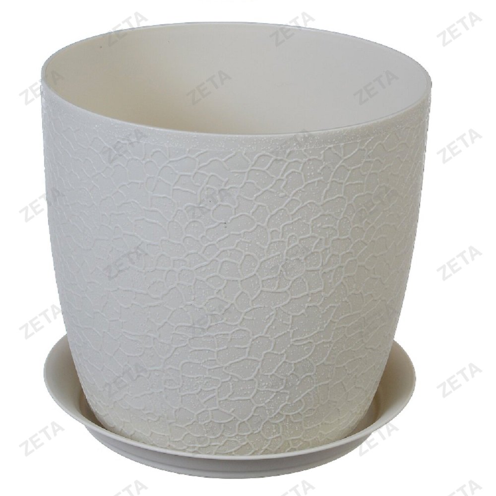 Кашпо 1,5 л. D 140 мм. с подставкой "Верона" № М 3095 - изображение 1