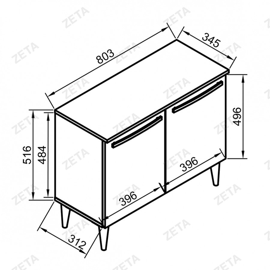 Тумба "М Берген"