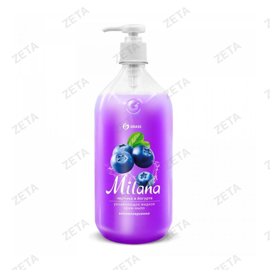Крем-мыло жидкое "Milana" 1 л. с дозатором