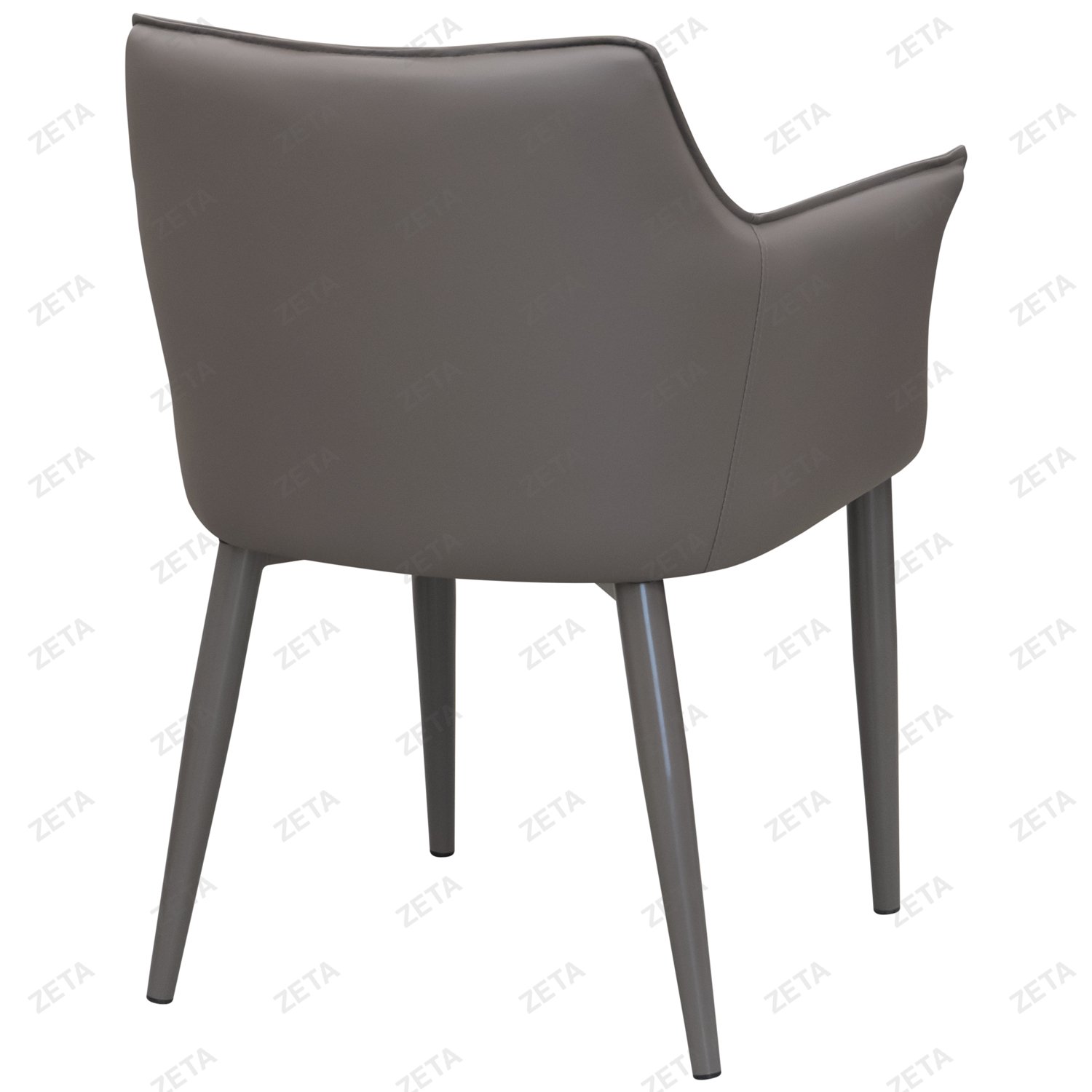 Стул DC-550 кожзам (серо-бежевый) (ВИ)