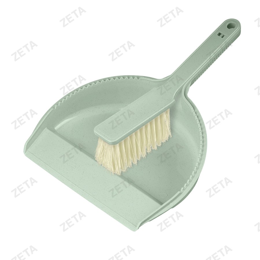 Комплект щетка-сметка с совком и кромкой Greenland №221225118 - изображение 1