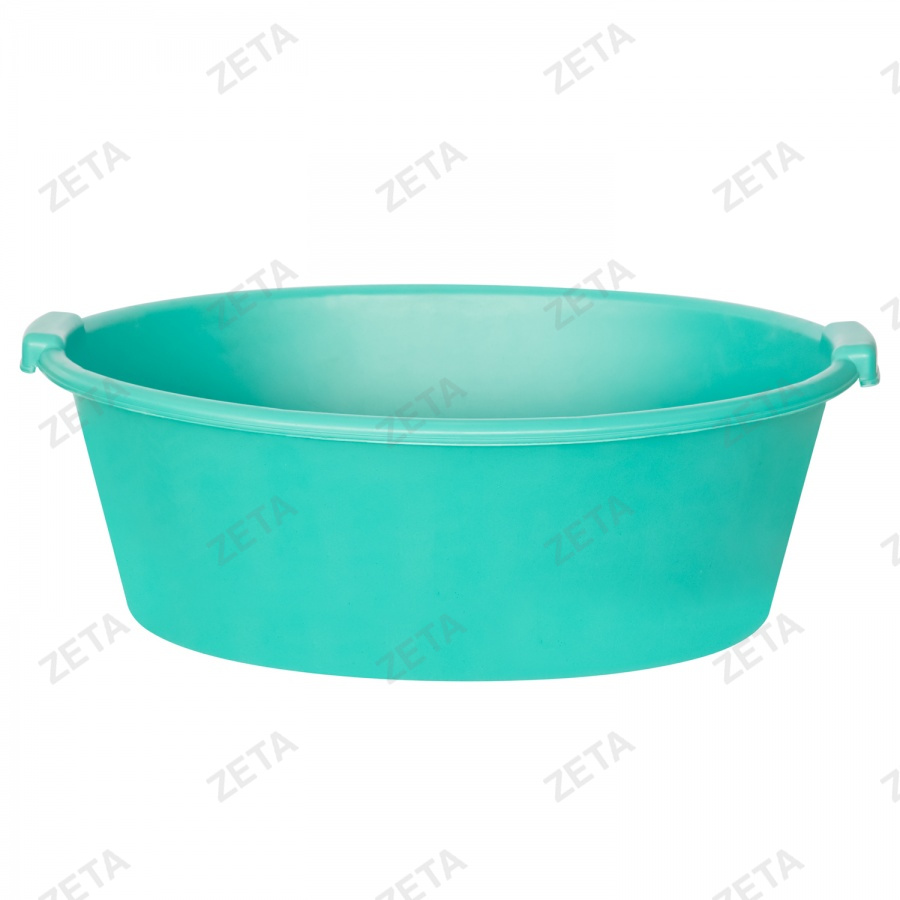 Таз пластиковый, цветной "Флора" (40 л.)