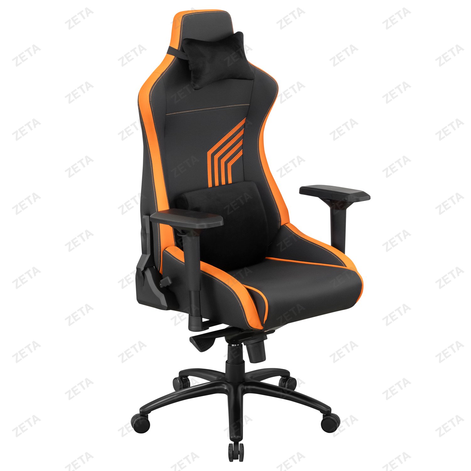 Кресло DK-868 (черный / оранжевый) (ВИ)