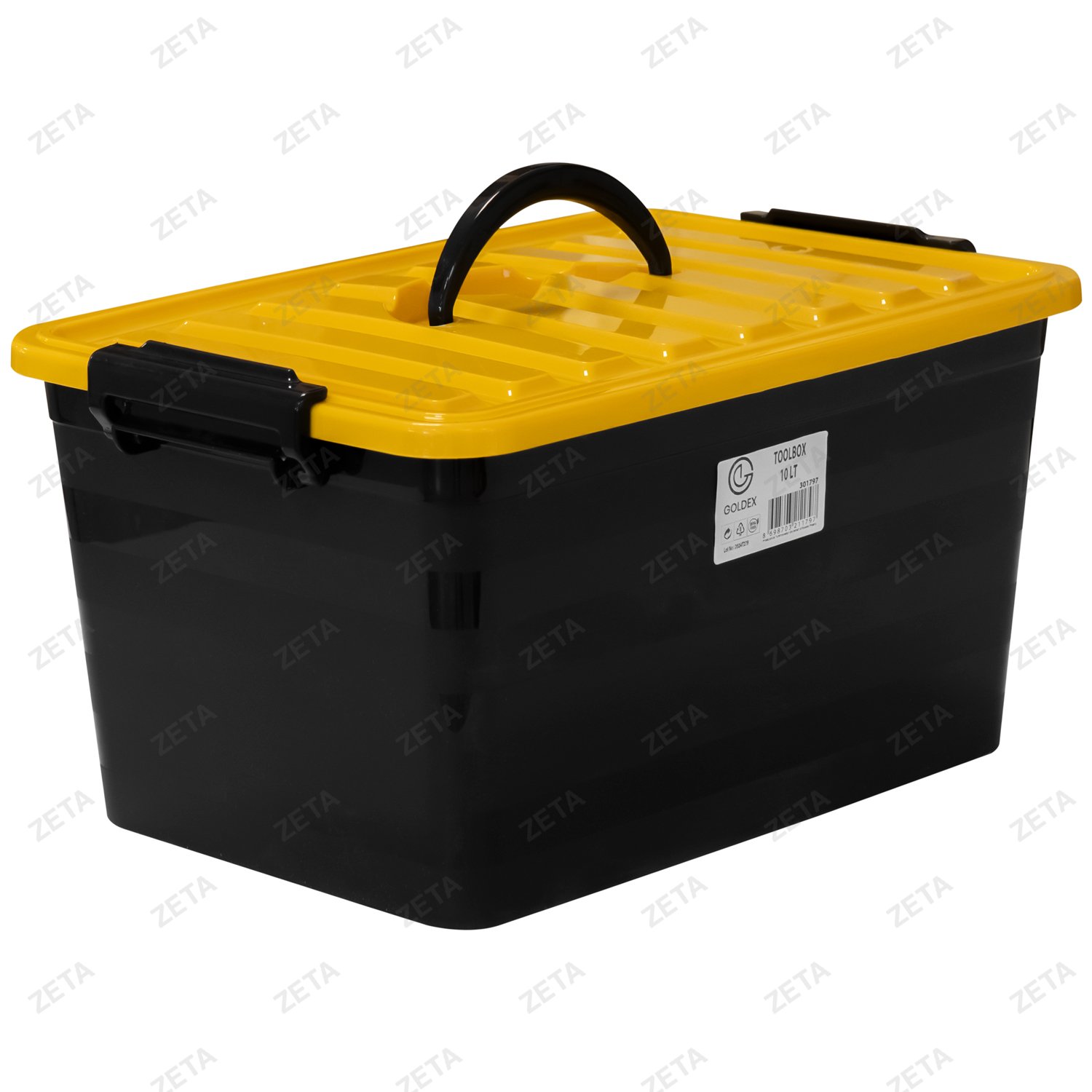 Контейнер с крышкой 10 л №301797 (Туркменистан)